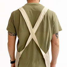 Cargar imagen en el visor de la galería, Delantal de lino natural