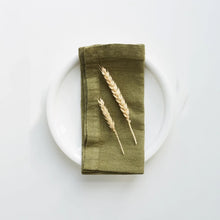 Cargar imagen en el visor de la galería, Servilletas de lino blanco